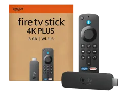 AMAZON Fire TV Stick 4K Plus (2. Gen.) TV-Stick 8 GB, Schwarz
