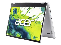 ACER Aspire Spin 14 ASP14-51N-51J9, Convertible 2 in 1 Laptop, mit Display Touchscreen, Intel® Core? Ultra 5 Prozessor 115U (10 MB Cache, bis zu 4.20 GHz), 16 GB RAM, 512 SSD, Onboard Graphics, Pure Silver, Windows 11 Home