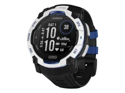 GARMIN Instinct 3 Solar (50 mm) - SUPERNOVA Limited Edition Multisport-Smartwatch Faserverstärktes Polymer Silikon, 141-213 mm, Steinweiss/Schwarz
