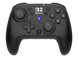 HORI HORIPAD Turbo Wireless Controller Schwarz für Nintendo Switch 2, Switch, OLED, Lite