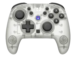 HORI HORIPAD Turbo Wireless Controller Frostweiss für Nintendo Switch 2, Switch, OLED, Lite