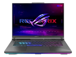 ASUS ROG Strix G16 G614FR-S5113W Nebula Display, Gaming Notebook, mit 16 AMD Ryzen? 9 9955HX3D Prozessor (128 MB Cache, bis zu 5.4 GHz), 32 GB RAM, 1 TB SSD, NVIDIA GeForce RTX? 5070 Ti, Eclipse Gray, Windows 11 Home
