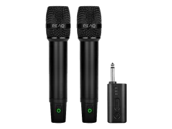 PEAQ PMI 100 Wireless Mikrofon-Set Schwarz