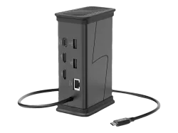 Hama USB-Hub Connect2Office Black USB-C® Power Delivery