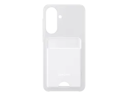 Samsung Galaxy A57 Silikon-Cover Card Slot Case Light Gray Smartphone Cover – light grey