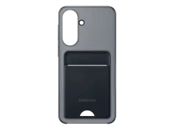 Samsung Galaxy A37 Silikon-Cover Card Slot Case Black Smartphone Cover – Handyhülle/Handy Tasche – schwarz