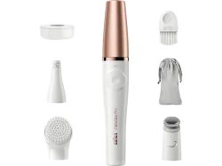 BRAUN FaceSpa Pro 911 Gesichtsepilierer, Weiss/Bronze