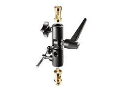 MANFROTTO Lite-Tite Swivel, Schirmneiger, Schwarz