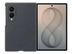 SAMSUNG Silicone Magnet Case, Backcover, Samsung, Galaxy Z Fold8, Graphite