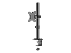 Hama Monitor-Tischhalterung 1 Display(s) 88,9 cm (35) Schwarz Höhenverstellbar, Neigbar, Schwenkbar, Rotierbar