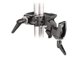 MANFROTTO 038, Double Super Clamp, Schwarz