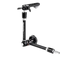 MANFROTTO 244 Foto?Arm mit Halterung, Schwarz, Höhe offen bis 53?cm