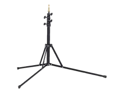 MANFROTTO 5001B-1 Lampenstativ Lampenstativ, Schwarz, Höhe offen bis 190?cm