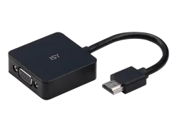 ISY IAD-1007-1, HDMI?auf?VGA?Adapter mit Audio, 15 cm
