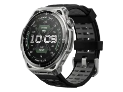 AMAZFIT Balance 3 Smartwatch Edelstahl, faserverstärktes Polymer Silikon, 140 - 210 mm, Edelstahl