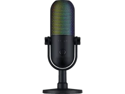 RAZER Seiren V3 Chroma 32bit DSP USB?Streaming?Mikrofon, Schwarz