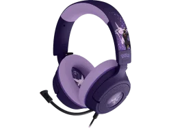 RAZER Kraken V4 X - Pokémon Espeon/Umbreon Edition, Over-ear Gaming?Headset Schwarz/Lila