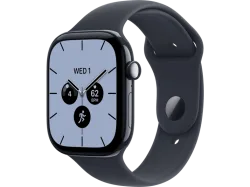 APPLE Watch Series 12 (GPS + Cellular) 46 mm Smartwatch Keramik, 160 - 210 (M/L), Night Blue Ceramic Case/Navy Sport Band