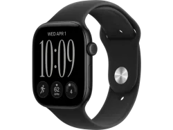 APPLE Watch Series 12 (GPS + Cellular) 46 mm Smartwatch Aluminium, 140 - 190 (S/M), Black Aluminium Case/Black Sport Band