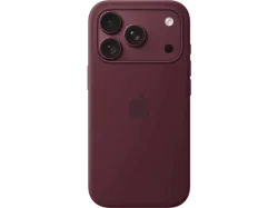Apple, Apple iPhone 18 Pro Silicone Case with MagSafe - Burgundy Iphone 18 Pro Case – USB C Kabel/Adapter/Ladegerät