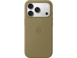 Apple iPhone 18 Pro Silicone Case with MagSafe - Olive Iphone 18 Pro Case – Handyhülle/Handy Tasche