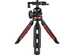 hama 00004630 Stativ Solid für Handy und Kamera, Reisestativ mit Kugelkopf, max. 19 cm