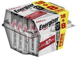 ENERGIZER MAX AAA 18+8 Bonus Pack - Batterie (Silber)