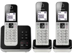 Panasonic - Kx-tgd323slw