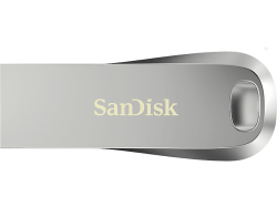 SanDisk -  USB Flash Ultra Luxe 256GB SDCZ73256 USB 3.1, Silber, 256 GB