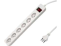 SCHOENENBERGER 980.6WS - Steckdosenleiste (Weiss)