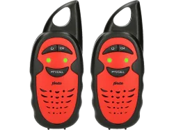 ALECTO FR-05RD Walkie Talkie – Walkie Talkie/Funkgerät – schwarz / rot