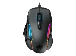 ROCCAT Kone AIMO Remastered - Gaming Maus, Kabelgebunden, Optisch mit Leuchtdioden, 16000 dpi, Schwarz