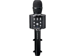 LENCO BMC-090 - Bluetooth Karaoke-Mikrofon (Schwarz)
