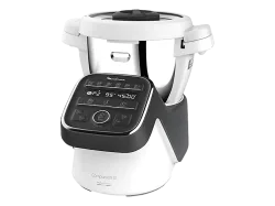 Moulinex Companion XL HF80C8 Küchenmaschine – Multifunktions-Küchenmaschine – schwarz / weiss