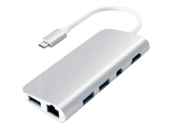 Multiport Satechi Silber Metall/Kunststoff - Multiport