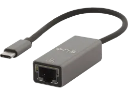 LMP 16003 - Adapter USB-C zu Gigabit Ethernet (Schwarz/Grau)