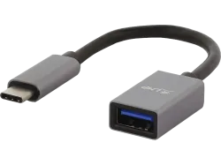 LMP 16093 - Adapter USB-C zu USB-A (Schwarz/Grau)