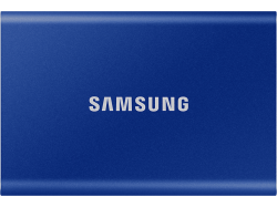 Samsung - T7, Portable SSD, Blau, 2 TB