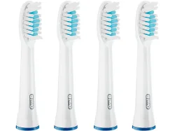 Oral-B Pulsonic Sensitive 4St Ersatzzahnbürsten – Ersatzbürste/Zahnpflege Zubehör – weiss