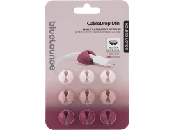 BLUELOUNGE CableDrop Mini - Kabel-Clip (Bordeaux)