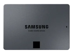 SAMSUNG 870 QVO - Festplatte (SSD, 2 TB, Grau)