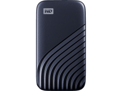 WD, SSD extern, WD My Passport SSD 1TB midnight blue, Produkte & Wohnen