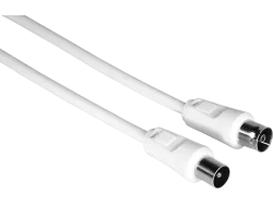 HAMA 00205028 - Antennen-Kabel (Weiss)