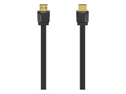 HAMA 205013 FLEXI-SLIM CABLE HS HDMI 4K M/M 1.5M - HDMI-Kabel (Schwarz)