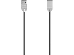 HAMA 205021 ULTRA-SLIM CABLE - HDMI-Kabel (Grau/Schwarz)