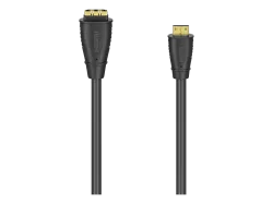 hama 00205167 HDMI?-Kabeladapter, Typ-C (Mini)-Stecker - Typ-A-Kupplung, vergoldet