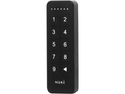 Nuki Keypad Smart Lock Türsicherung - NUK-Keypad Smart-Home Alarmanlage NUK-Keypad – Smart Home Produkte – schwarz