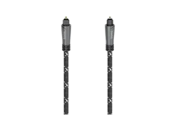 HAMA 00205139 CABLE OPT M/M 1.5M - Audio-Lichtleiter-Kabel (Schwarz)
