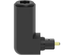 HAMA 00205177 ADAPTER 90 TOSLINK M/F - ODT-Adapter (Schwarz)