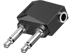 HAMA 00205192 ADAPTER AUX3 2XM/F - Audio-Adapter (Schwarz)